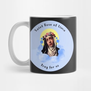 Saint Rose of Lima (Blue) Mug